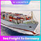FBA FTW1 van het donderdagvertrek Overzeese Vracht die de Diensten door:sturen