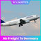 DDP-Luchtvracht aan Duitsland